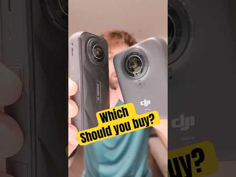 Insta360 X5 or the DJI Osmo 360? Which should you buy? #osmo360 #insta360x5 #360video #360camera