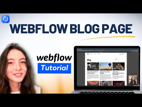Webflow tutorial: learn how to build a blog home page (step-by-step)