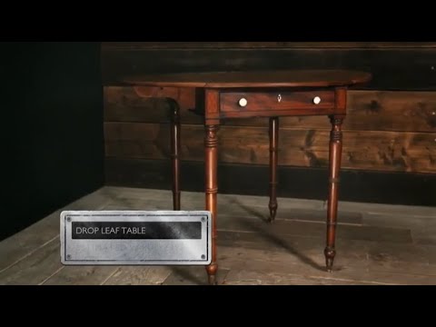 1840s Drop Leaf Talbe - Salvage Hunters 1705