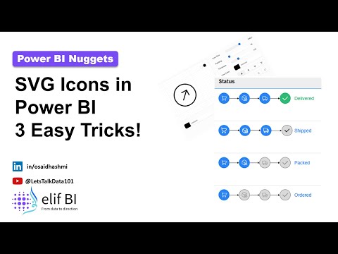 3 Easy Ways to Add SVGs in Power BI Using DAX | Boost Your Dashboards with Custom Icons!