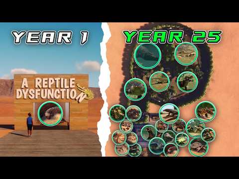 Building a Zoo with ONLY Reptiles - Start to Finish | Planet Zoo Franchise