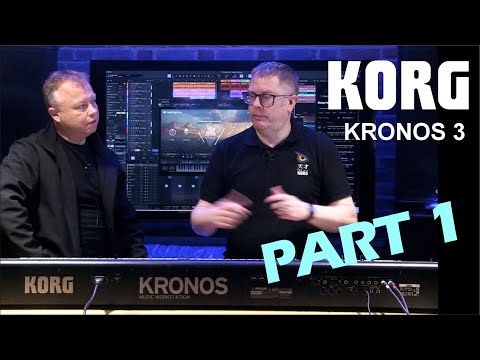 The Korg Kronos 3 Demo Part 1 | Luke Edwards & Tony White