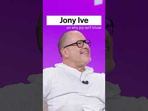 Jony Ive: "My state of mind will ultimately be embodied in the work."