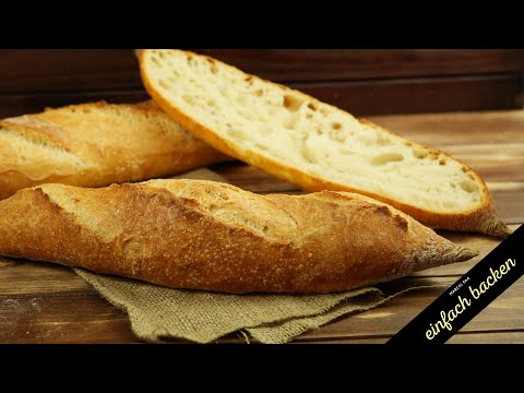 Traditional baguettes like in France