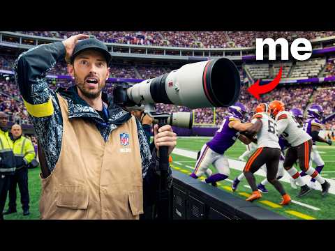 I Survived The NFL’s Toughest Job (Sports Photographer)