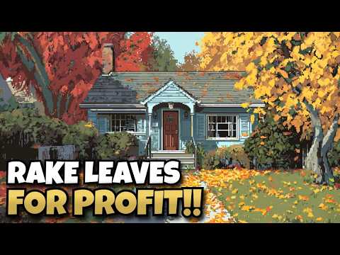 Someone Made an Incremental Game About Raking Leaves and It's Great!