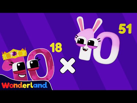Wonderland: Big Numbers Joining Up | Addition | Learn to count