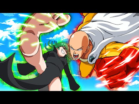 Saitama vs Tatsumaki Full Cinematic Fight