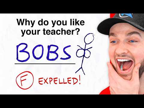 200 Funniest Kid Test Answers!