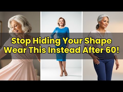 Stop Hiding Your Shape — Wear This Instead After 60!