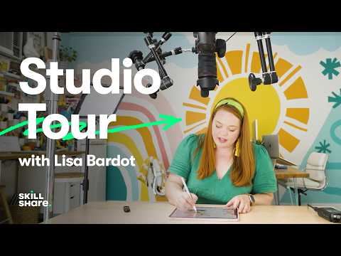 Lisa Bardot’s Garage Studio Tour
