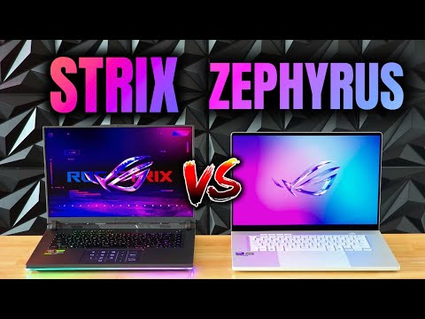 Zephyrus G16 vs STRIX G16 (2025) - THIN vs THICK Gaming Laptop [Asus ROG]