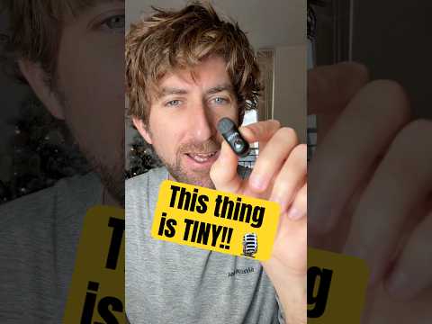 World’s smallest microphone? Boya Magic Mic #boya #microphone