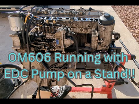 Run an OM606 with EDC pump without a controller