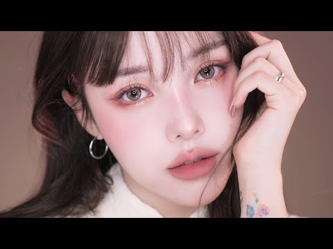 💐글램 로지 메이크업 (+눈썹 리프트펌 후기 살짝!) Glamorous Rosy Makeup