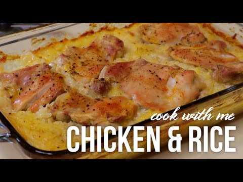 Cook With Me: Chicken and Rice