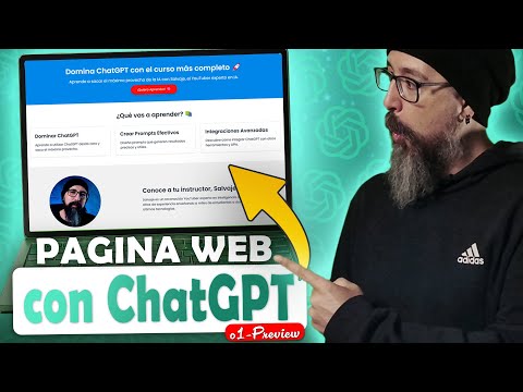 Crea tu PAGINA WEB con el NUEVO o1 - PREVIEW de ChatGPT [ SIN PROGRAMAR ] Tutorial IA