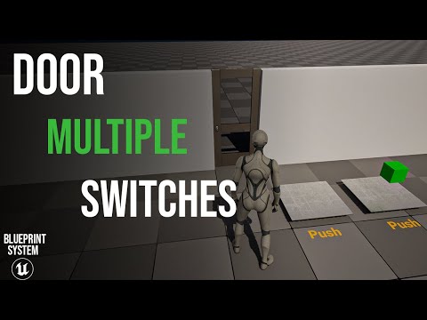 Build a Door with Multiple Switches in Unreal Engine 5 (Blueprint Tutorial)