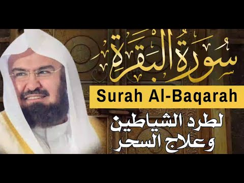 سورة البقرة كاملة للشيخ عبد الرحمن السديس لطرد الشياطين من منزلك وجلب البركه باذن الله Sourah Baqara