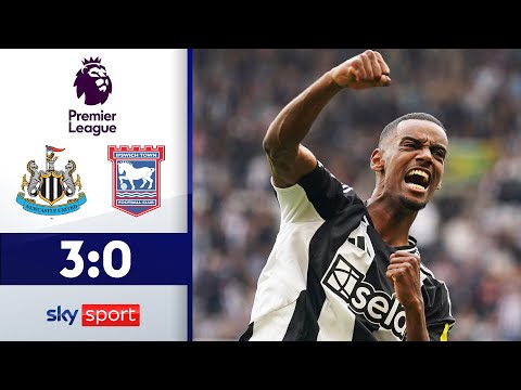 Isak besiegelt Ipswich-Abstieg! | Newcastle United - Ipswich Town F.C. | Highlights - PL 2024/25
