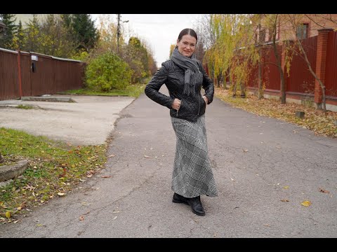 Юбка по косой на трикотажном поясе. Построение основы для юбок скроенных по косой.(часть 1)