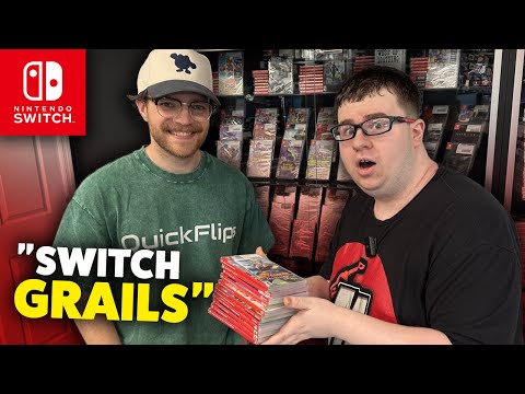 Buying RARE Switch Grails From Phoenix Resale's Game Store! (QuickFlips)