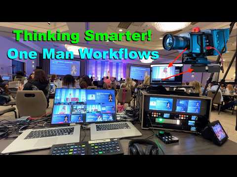 I Built a Flyable FOH Video Rig – Custom Auto Tracker, 2ME, Cameras & More