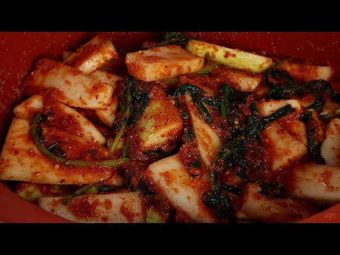 고춧가루 같이 넣지마세요. 대박집 석박지 정말 쉽게 알려드려요~