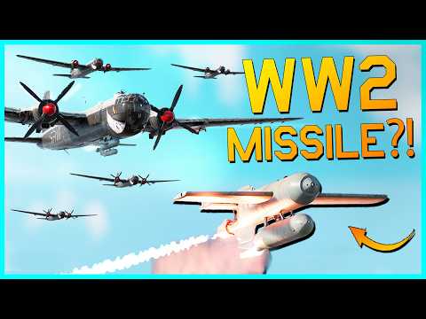 This WW2 Bomber has GUIDED MISSILES?!