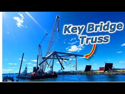 What Do They Do With Key Bridge Collapse Debris Salvage?