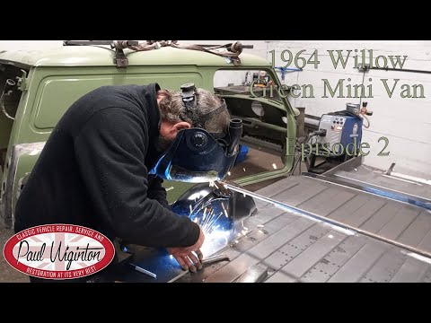 Willow Green 1964 Classic Mini Van Bodyshell Restoration Ep.2/3