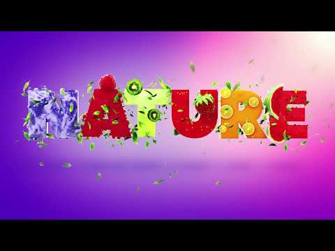 Nature 3D Text Background video | Footage | Screensaver