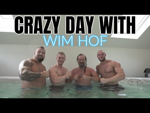 Spent the day with Wim Hof | The Tale of when he NEARLY DIED!!!