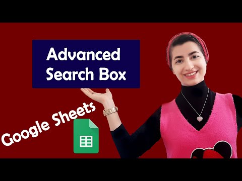 Creating a Powerful Advanced Search Box in Google Sheets - Step by Step