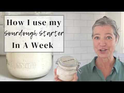 How I ACTUALLY use my Sourdough Starter in A Week