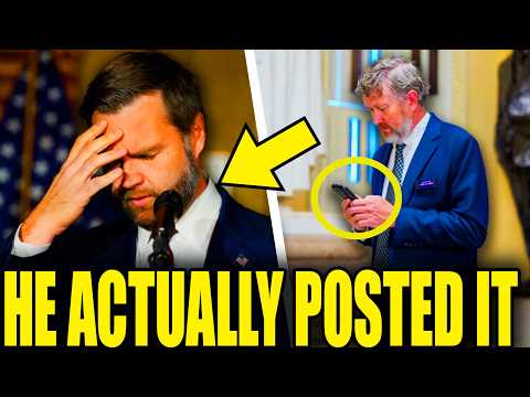 Massie Finally Posted It As Epstein Ruins Vance’s Career