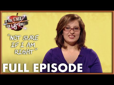 Half The Woman She Used To Be | Are You Smarter Than A 5th Grader? | Full Episode | S06E54