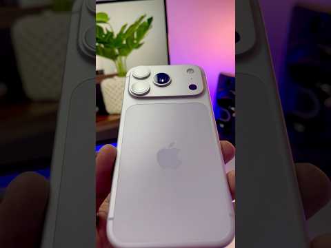 iPhone 17 Pro Silver Cinematic #shorts #shortvideo