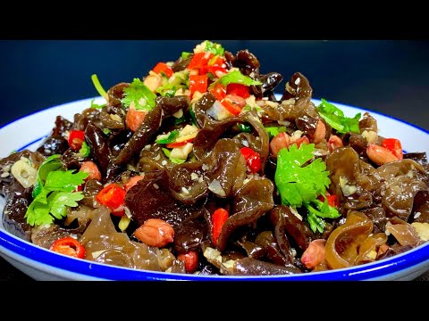 How to make cold fungus to be delicious? Cleaning is very important, teach you safe