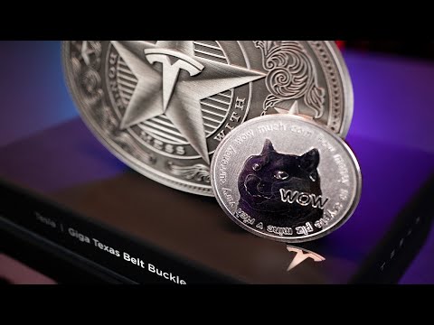 Unboxing The Giga Texas Belt Buckle - Bought Using Dogecoin (process shown in the video)