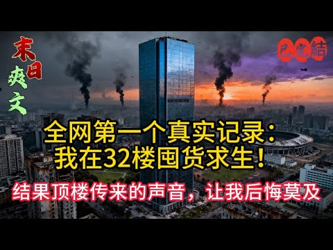 《喪屍爆發前24小時，我做了這件事，竟然活到最後…😱 高層住宅囤貨求生全記錄！》#小说#小说推荐 #小說 #末世小說 #完结文 #有声小说