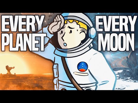 Visiting Every Planet In Starfield - Big Mistake...