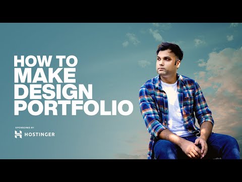 How I Created My FIRST DESIGN PORTFOLIO & GOT MY DREAM JOB