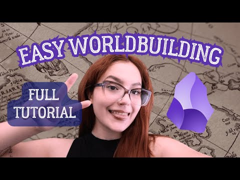 obsidian world building tutorial (EASY Guide) | core plugins only