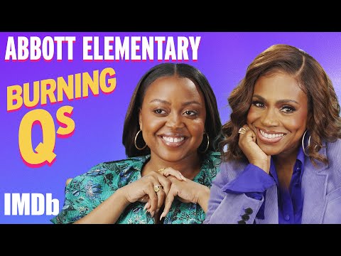 The ABBOTT ELEMENTARY Cast Answers Burning Questions | IMDb