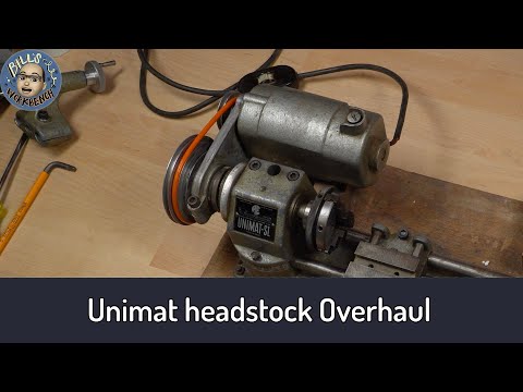 Unimat SL Headstock Overhaul