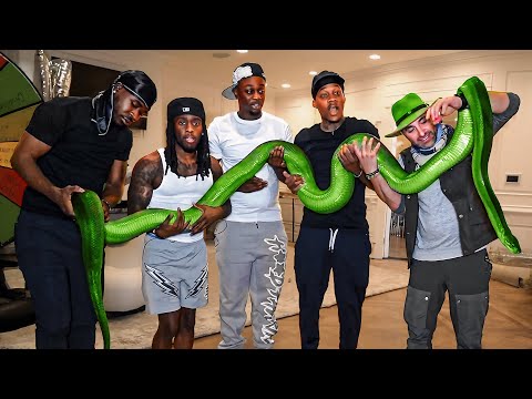 Coyote Peterson BRINGS RARE ANIMALS To The MAFIATHON HOUSE!