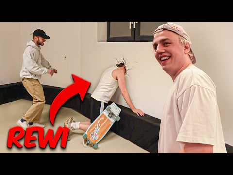 Wir haben den dümmsten Tag in der Kletterhalle gehabt…