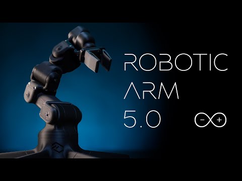 Robotic arm with Arduino 💻 | Control from PC, saves and reproduces movements