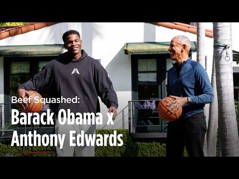 Beef Squashed: Barack Obama x Anthony Edwards